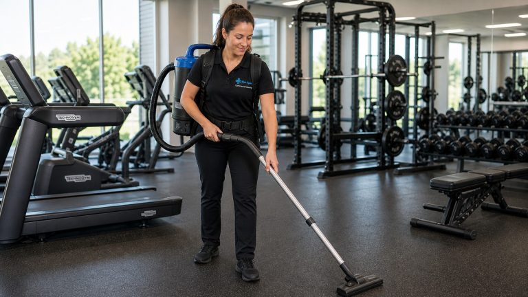 GYM cleaner Blue Square Commercial Cleaning3