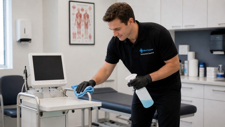 Medical center cleaner Blue Square Commercial Cleaning2